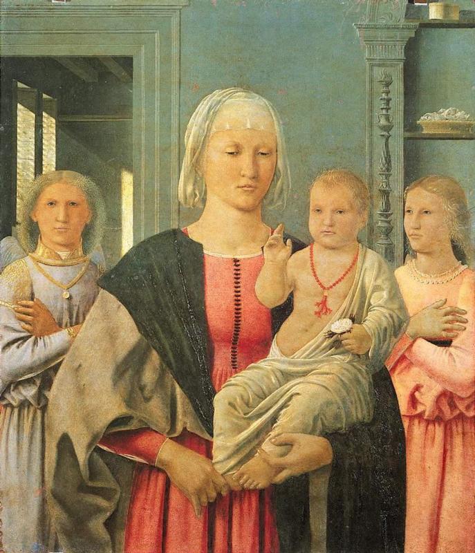 Piero della Francesca Madonna di Senigallia oil painting picture